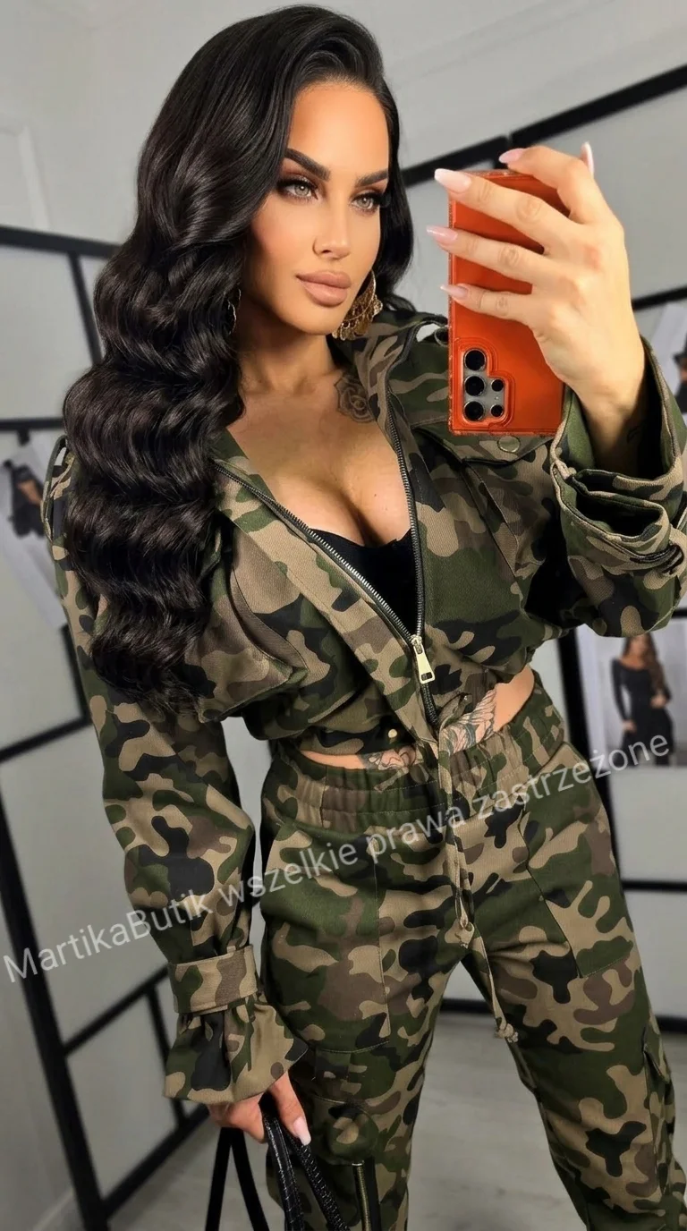 Kurtka Military denim moro LAVESTINO