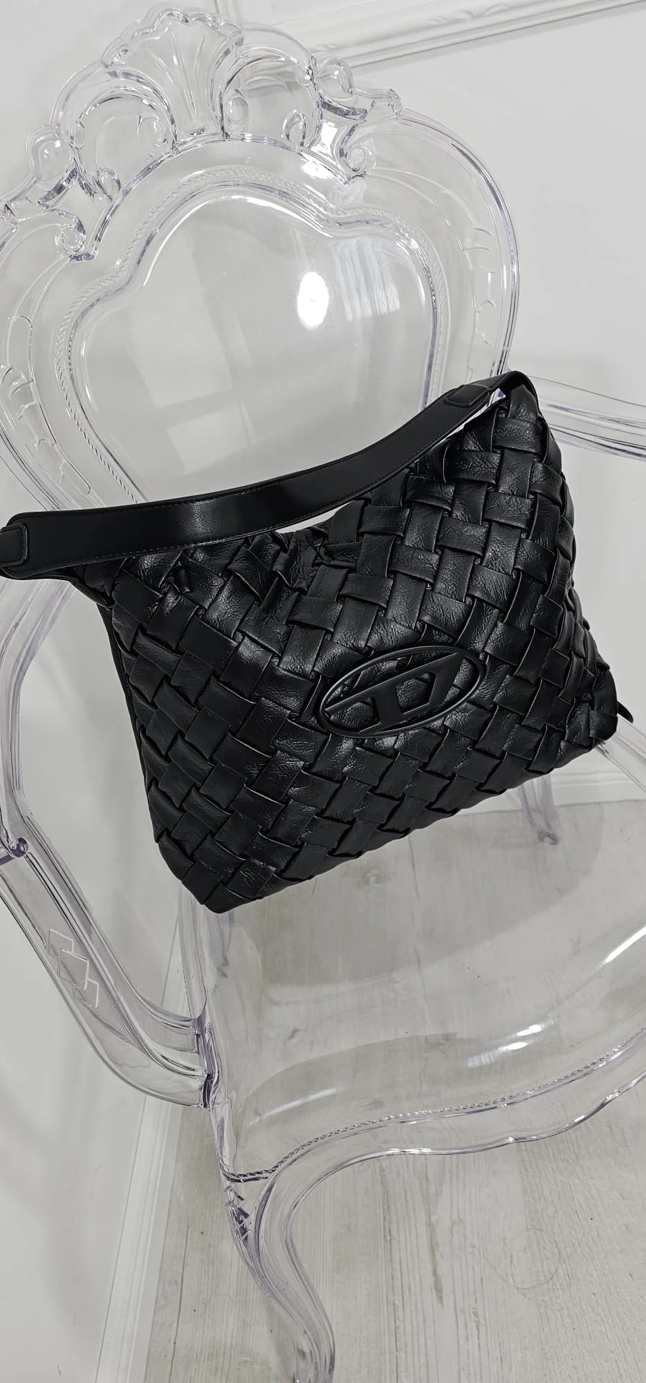 Torba typu shopper pleciona