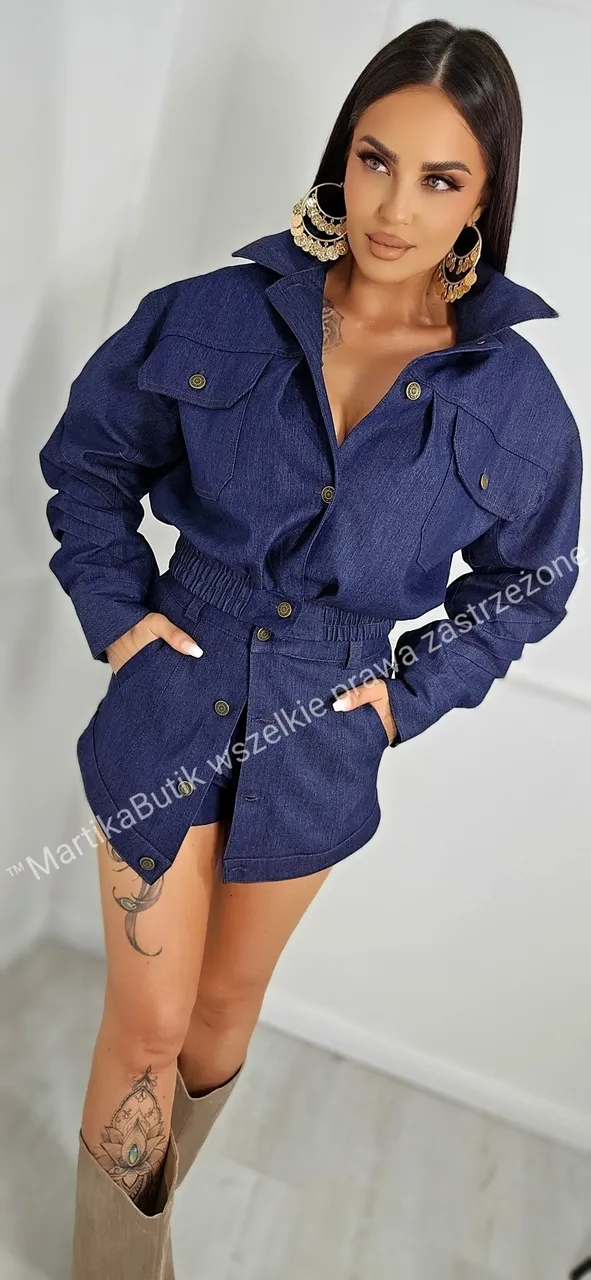 Komplet Military Style jeans