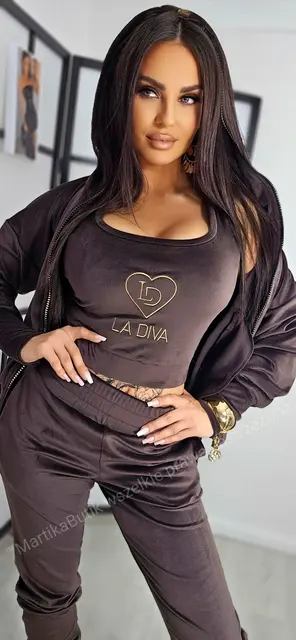 Dres 3 części  czekolada La Diva