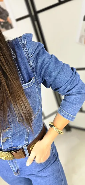 Kombinezon jeansowy SQUALO blue