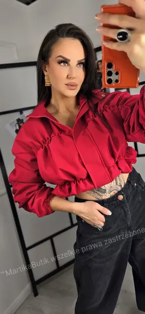 Kurtka POLA czerwona LA MILLA