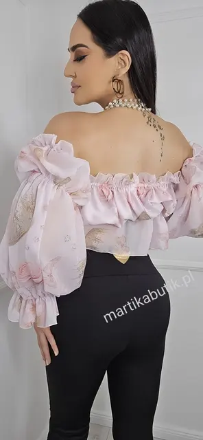 Legginsy dzwony czarne La Diva