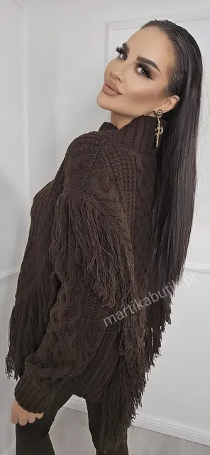 Sweter Boho czekolada La Milla