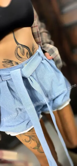 Szorty jeans jasne M.TISSU