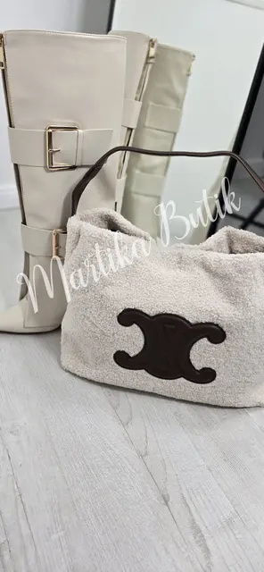 Torba Celinka baranek ecru