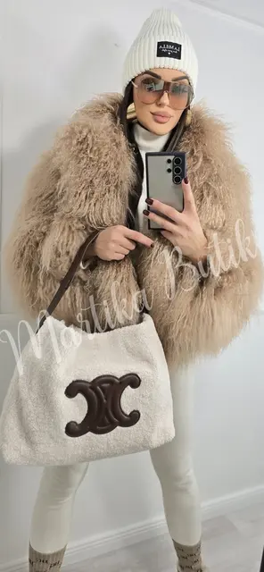 Torba Celinka baranek ecru