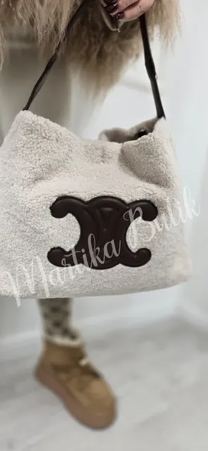 Torba Celinka baranek ecru